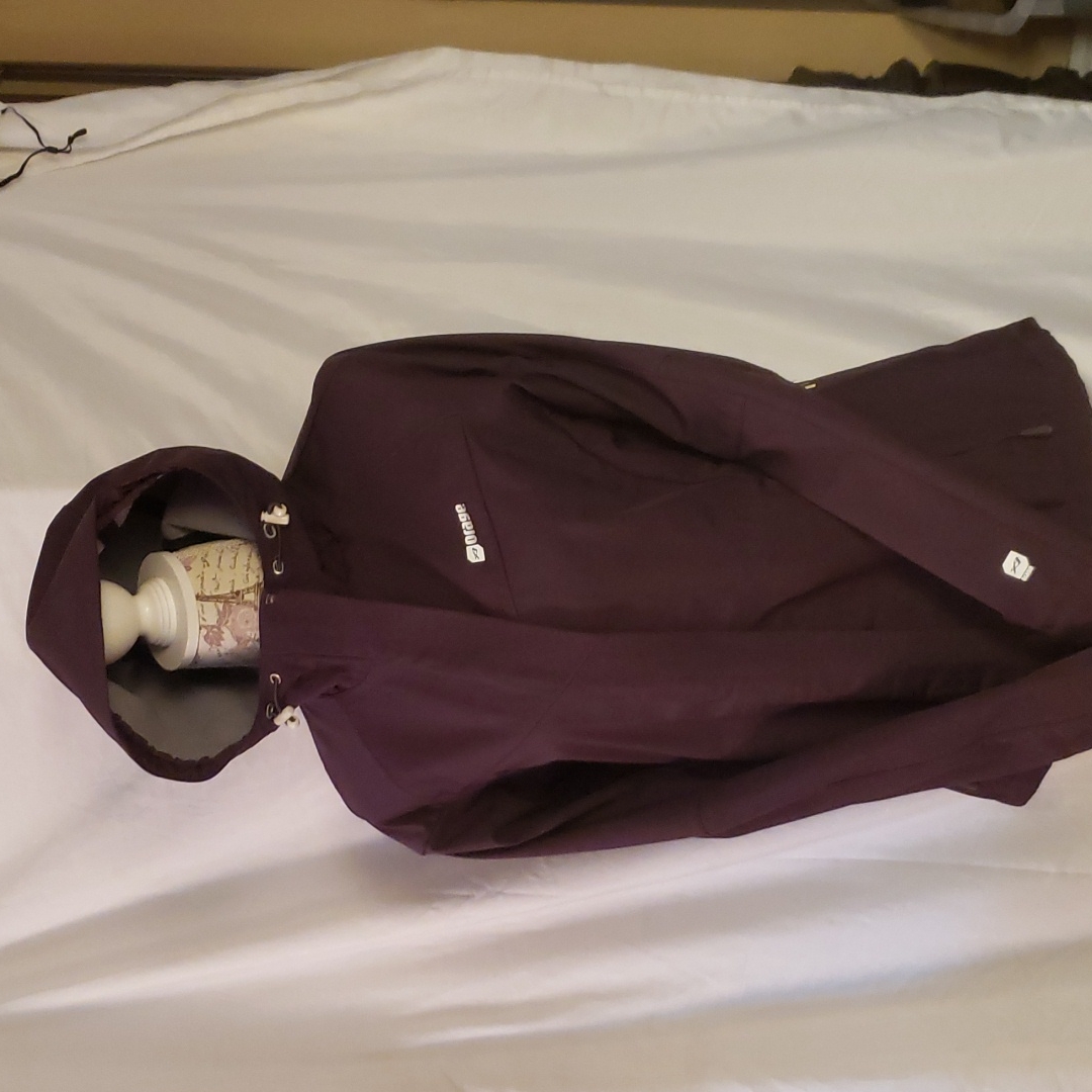 Orage Jacket Rain Repellent Purple Size Med
